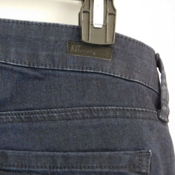 Kut From The Kloth Womens Josephine Boot Cut Jeans Blue Pockets Slim Fit 2 New - Picture 9 of 10